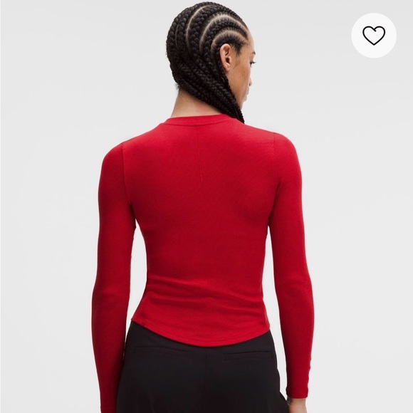 Lululemon hold tight long sleeve Henley - Picture 2 of 4